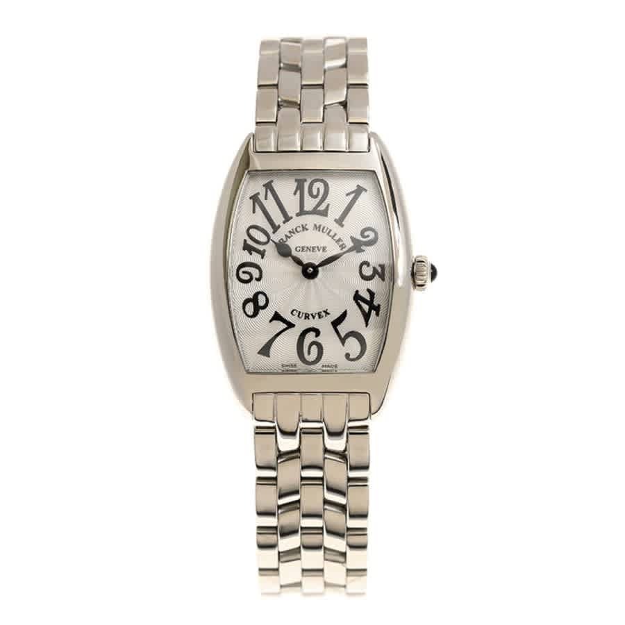 Franck Muller Cintree Curvex Quartz White Dial Unisex Watch 1752BQZ(AC)-WT