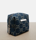 Gucci Gucci Essence Classic Mini denim makeup bag