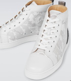 Christian Louboutin - Louis Sp Strass high-top sneakers