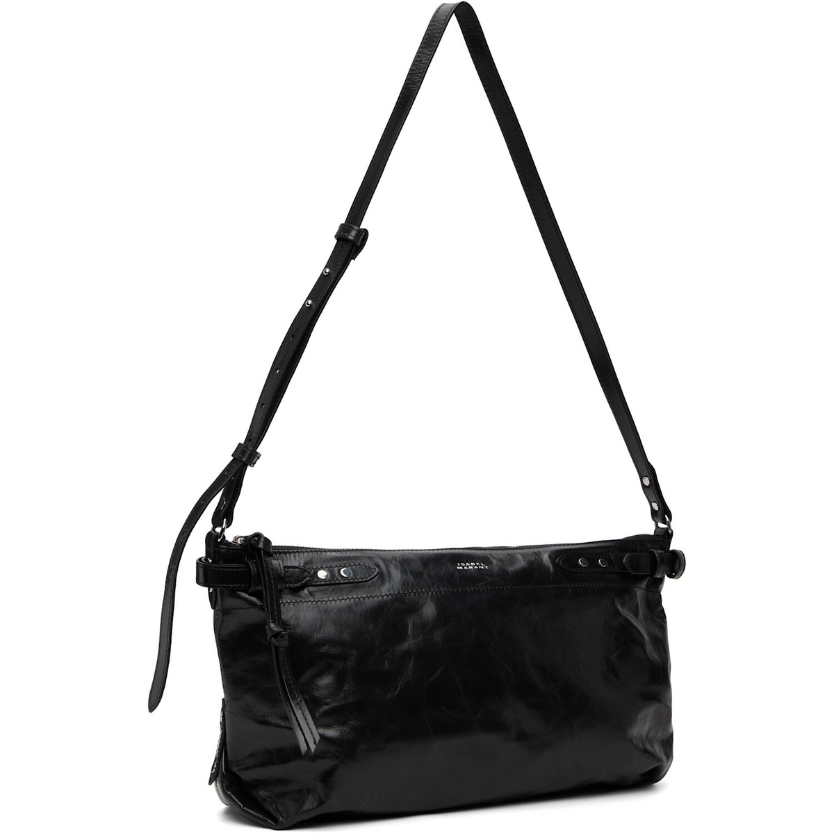 Isabel Marant Black Winna Day Shoulder Bag