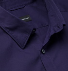 Ermenegildo Zegna - Cotton-Poplin Shirt - Dark purple