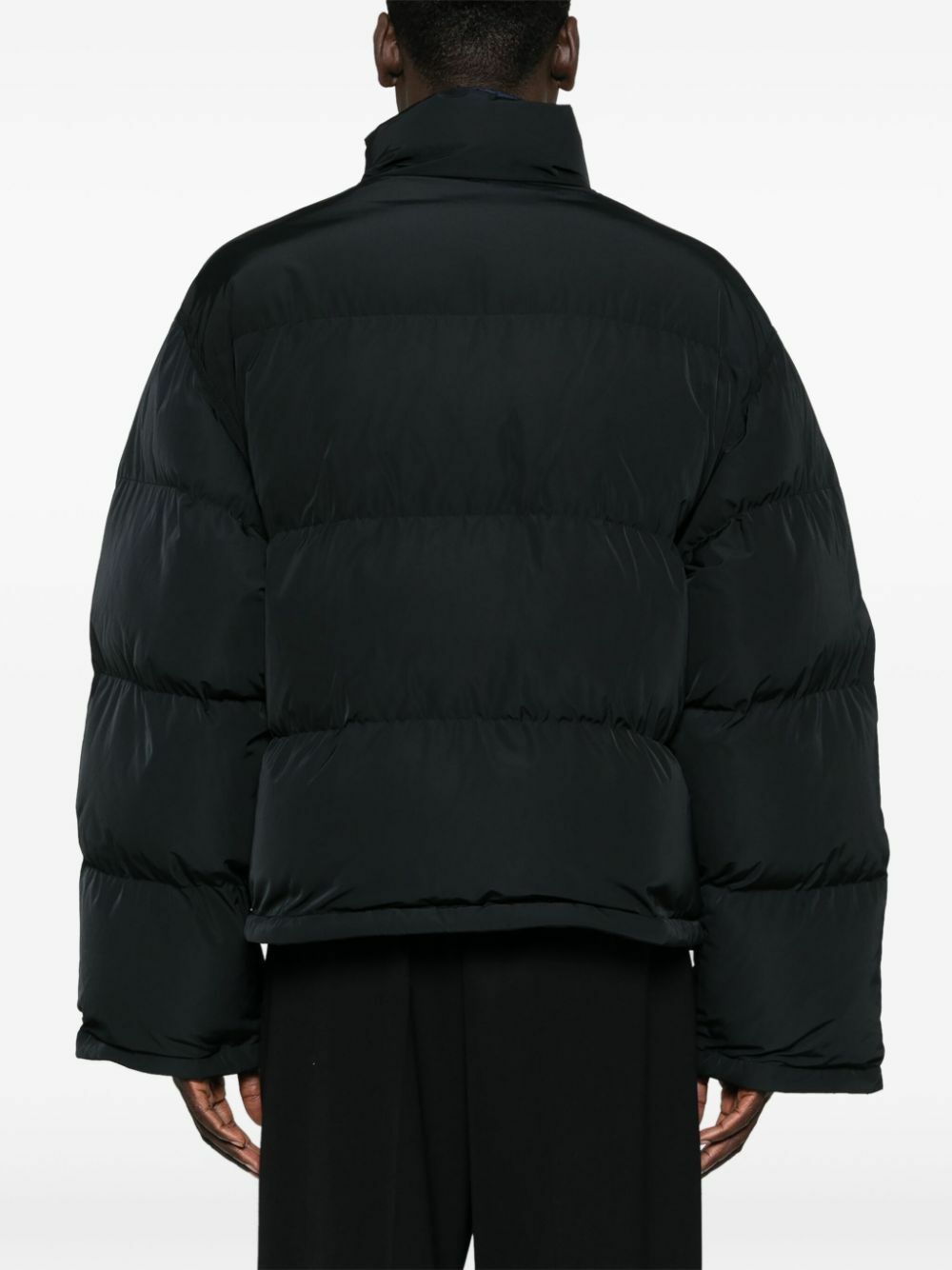 Balenciaga Logo-Embroidered Reversible Puffer Jacket Balenciaga
