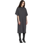 Fear of God ESSENTIALS Gray Long T-shirt Midi Dress