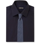 TOM FORD - Slim-Fit Cotton Shirt - Blue