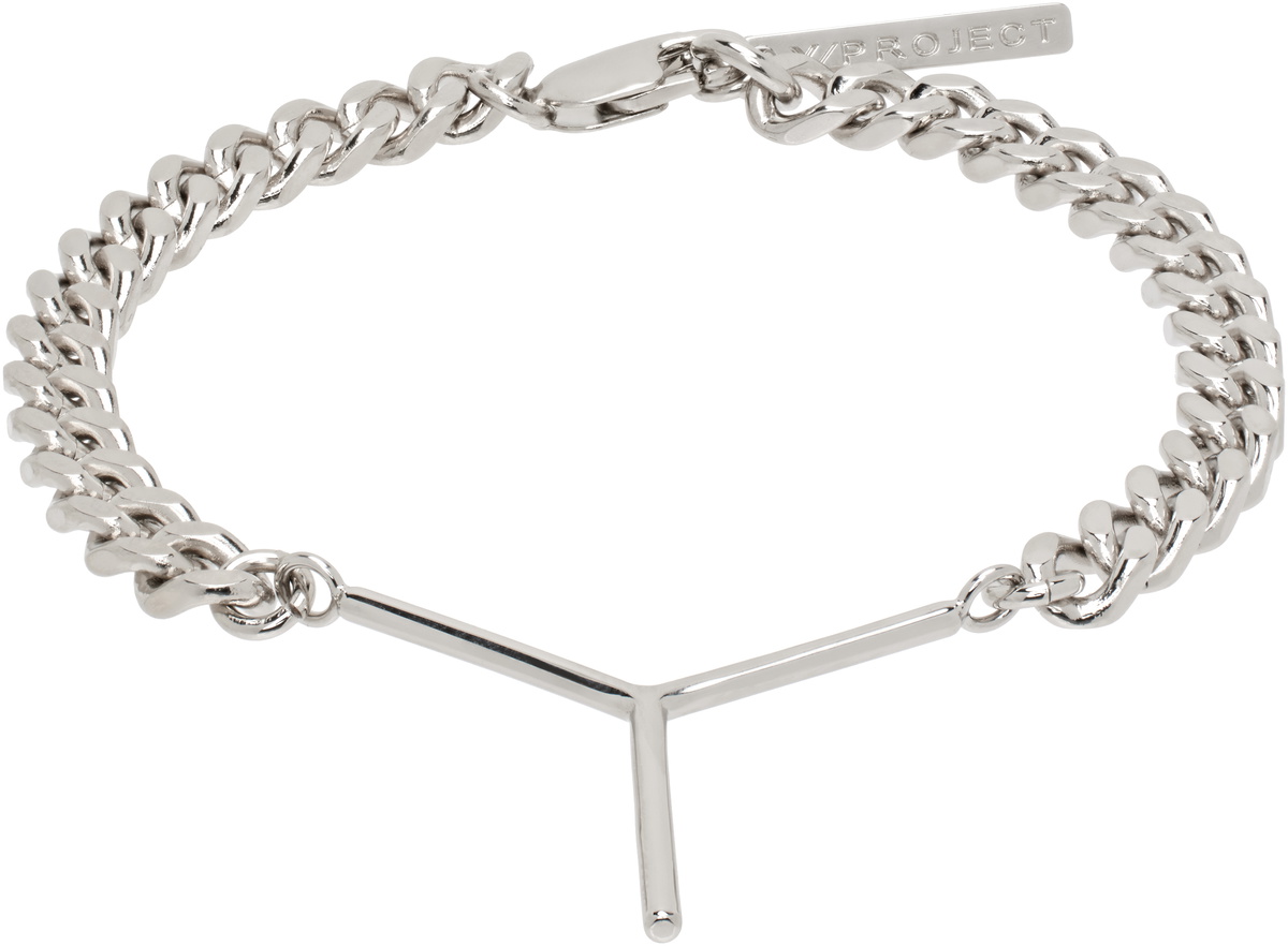 Y/Project Silver Mini Y Bracelet