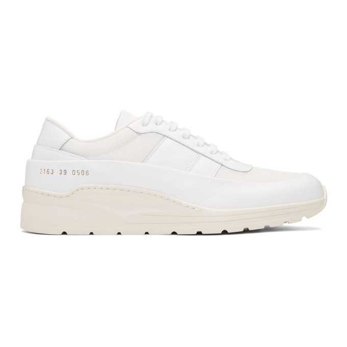 Photo: Common Projects White Track Super Low Sneakers