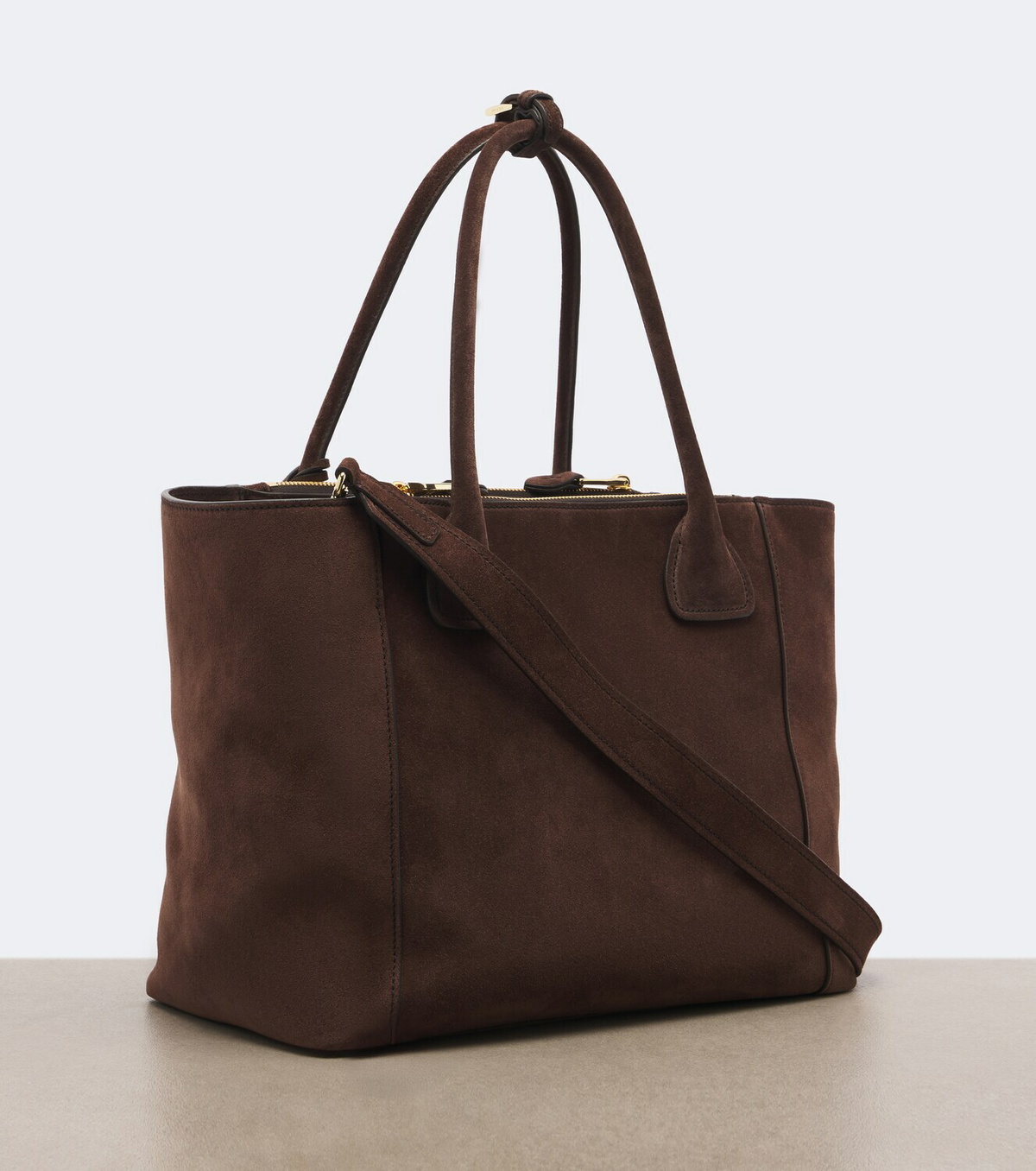Prada Prada Nova Large suede tote bag