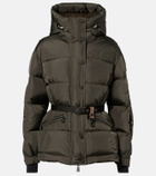 Moncler Grenoble Salastrains belted down ski jacket