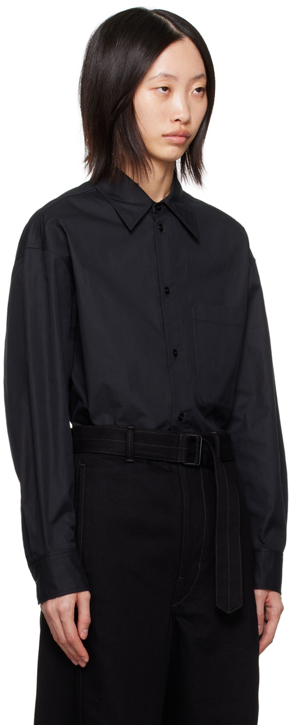 LEMAIRE Gray Long Shirt Lemaire