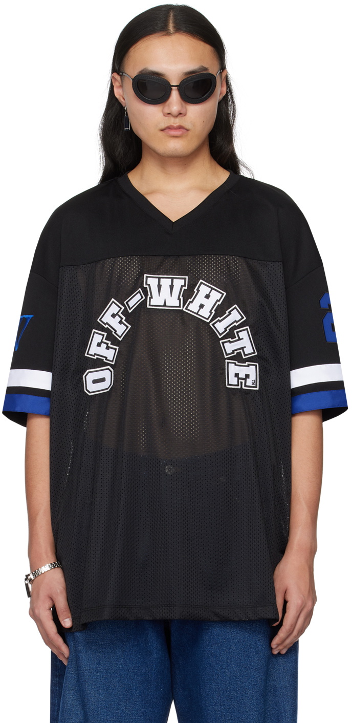 Off-White Black Football T-Shirt Off-White