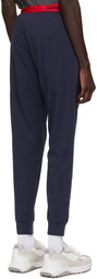 Hugo Navy Two-Pocket Pyjama Pants