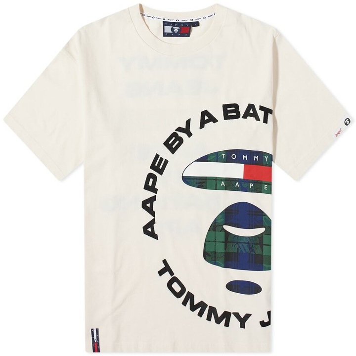 Photo: Men's AAPE x Tommy T-Shirt in Ivory