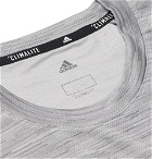 Adidas Sport - Ultimate Tech Mélange Climalite T-Shirt - Gray