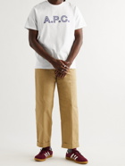 A.P.C. - Romain Logo-Embroidered Cotton-Jersey T-Shirt - Unknown