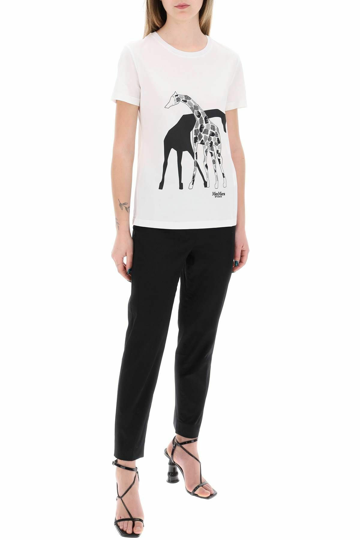 【送料&関税込】Weekend Max Mara Cecco Long Trouser Cecco cigarette trousers WEEKEND MAX MARA Woman Tg. 38 IT