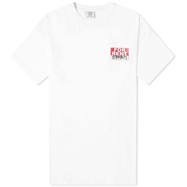 Photo: VETEMENTS For Rent Tee