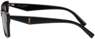 Saint Laurent Black SL M104 Cat-Eye Sunglasses