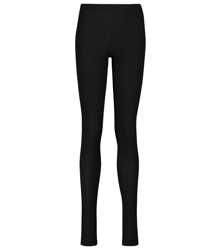 Photo: Jil Sander - Stretch-jersey leggings