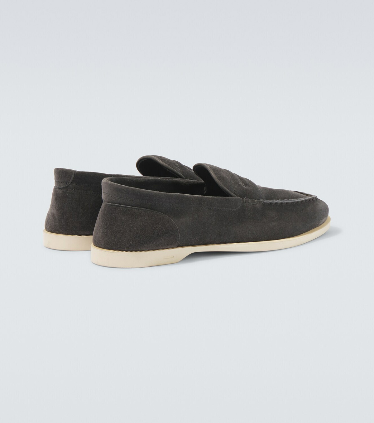 John Lobb Pace suede loafers