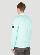 Compass Patch Jacket in Light Blue