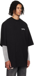 032c Black Nerve Shatter T-Shirt