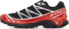 Salomon Black & Red XT-6 Advanced Sneakers