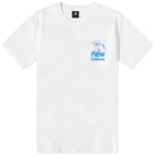 New Balance Men's Half Full T-Shirt in White/Blue