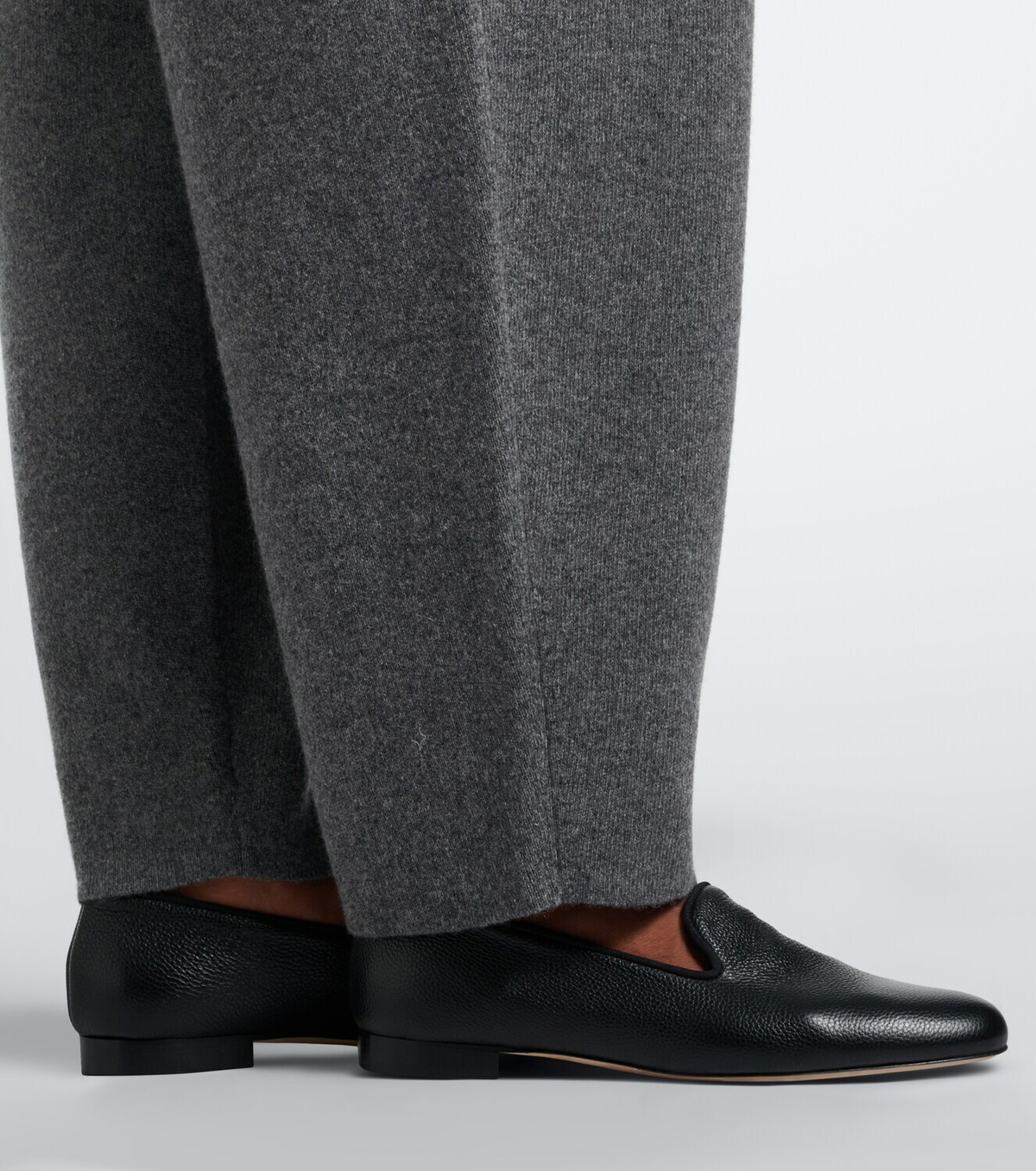 Arch4 Hayden knitted cashmere barrel-leg pants