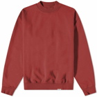 Represent Men's Blank Crew Sweat in Vintage Red