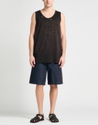 Dolce & gabbana Mens Tank top Dark in Brown