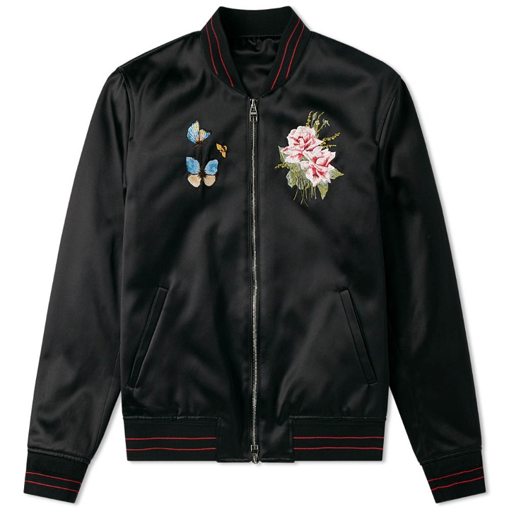 Photo: Alexander McQueen Embroidered Silk Souvenir Jacket