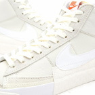 Nike Men's Blazer Mid '77 Pro Club Sneakers in Light Bone/White