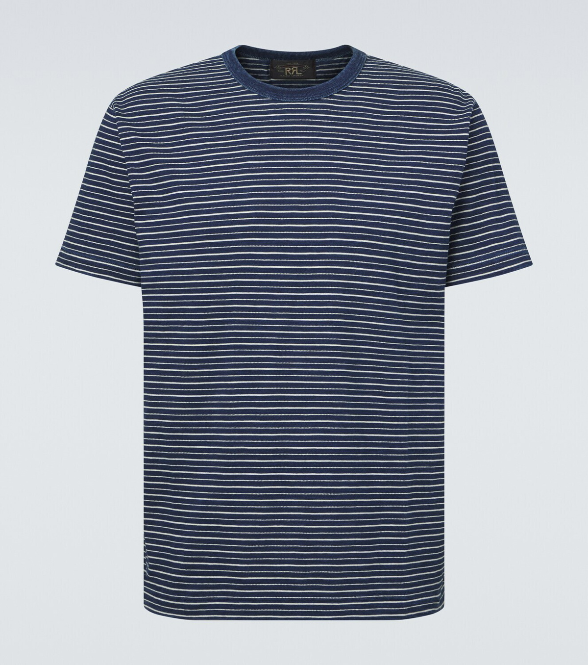 RRL Striped cotton jersey T-shirt