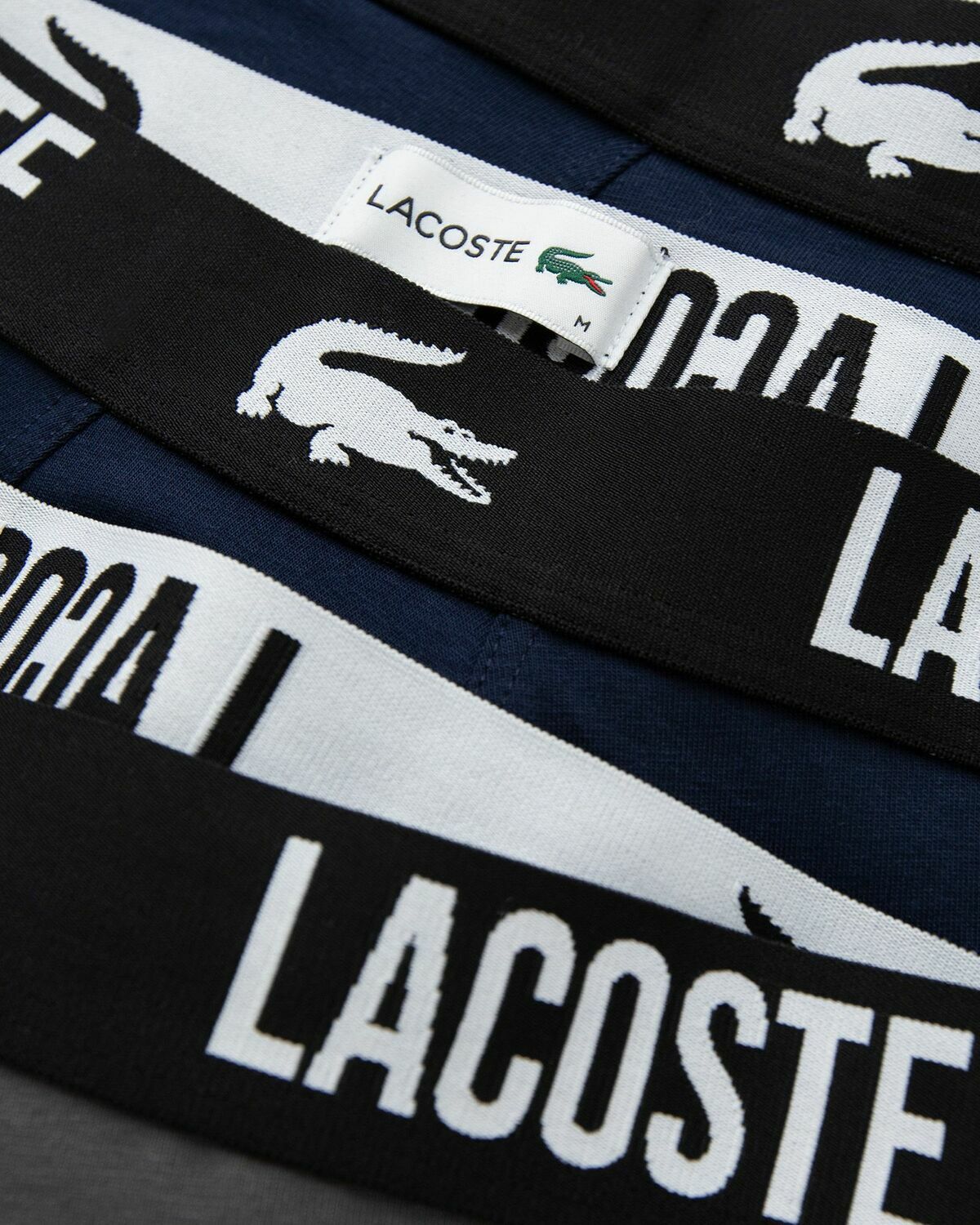 Lacoste Pack De 3 Boxers Courts Blue Boxers & Briefs