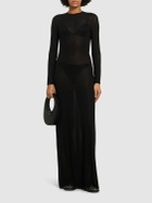 RABANNE Second Skin Long Dress