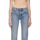 Moussy Vintage Blue MV Norwalk Straight Jeans