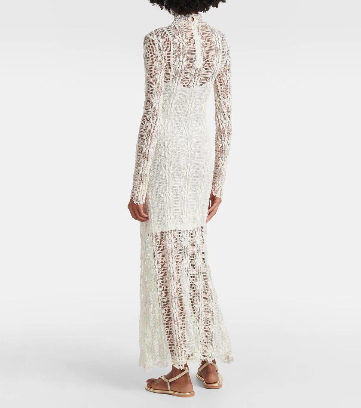 Ulla Johnson Talia floral cotton-blend lace maxi dress Ulla Johnson