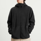 Haglöfs Men's Funäs Pile Fleece Hooded Jacket in True Black
