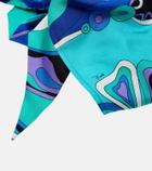 Pucci Iride silk twill head wrap