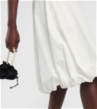 Jacques Wei Withe cotton-blend skirt
