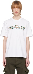 Moncler White Patch T-Shirt