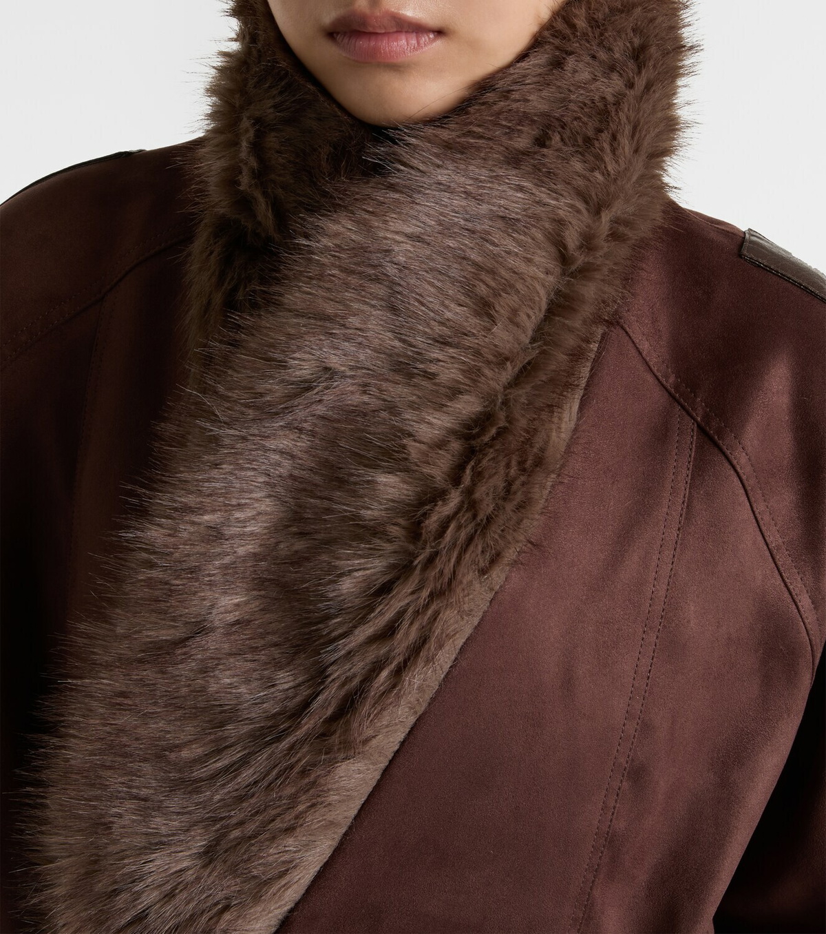 Xu Zhi Reversible faux fur jacket