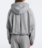 Sportmax Cotton-blend jersey hoodie