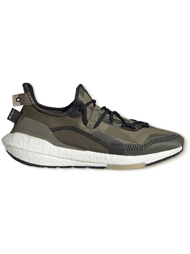 Photo: adidas Consortium - Parley Ultraboost 21 Primeknit Sneakers - Green