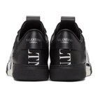 Valentino Black and White Valentino Garavani VL7N Low-Top Sneakers