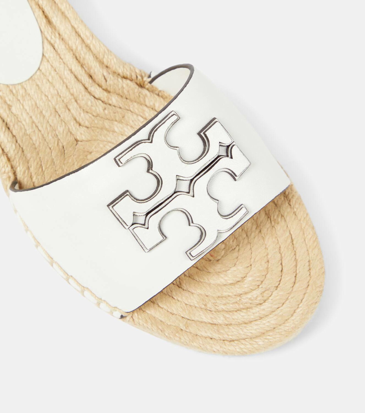 Tory Burch Ines leather espadrille wedges