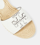 Tory Burch Ines leather espadrille wedges