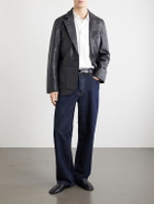 Oliver Spencer - Westbury Leather Blazer - Black