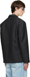 BLUEMARBLE Black Two-Button Tailored Blazer