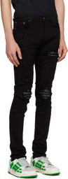 AMIRI Black Crystal MX1 Jeans